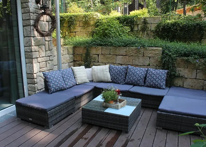 Moderne Im Skandinavischen Stil Am Waldrand Lägenhet Schwielowsee