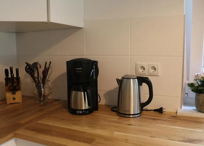 Lägenhet Moderne Im Skandinavischen Stil Am Waldrand