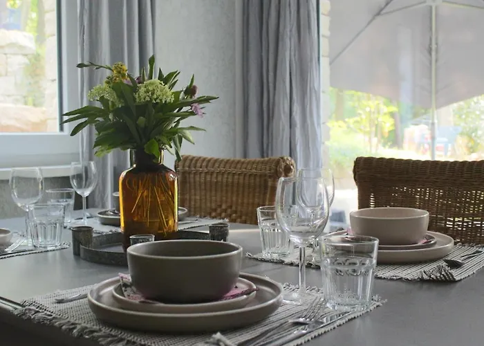 Lägenhet Moderne Im Skandinavischen Stil Am Waldrand